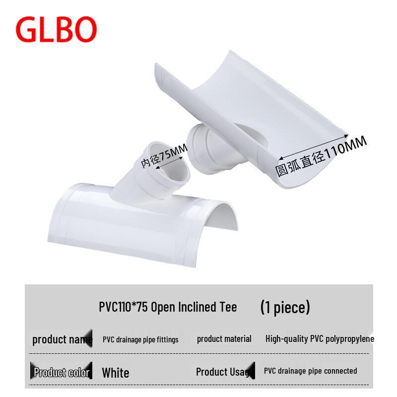 Collier de réparation rapide pour tuyau d'évacuation en PVC GLBO