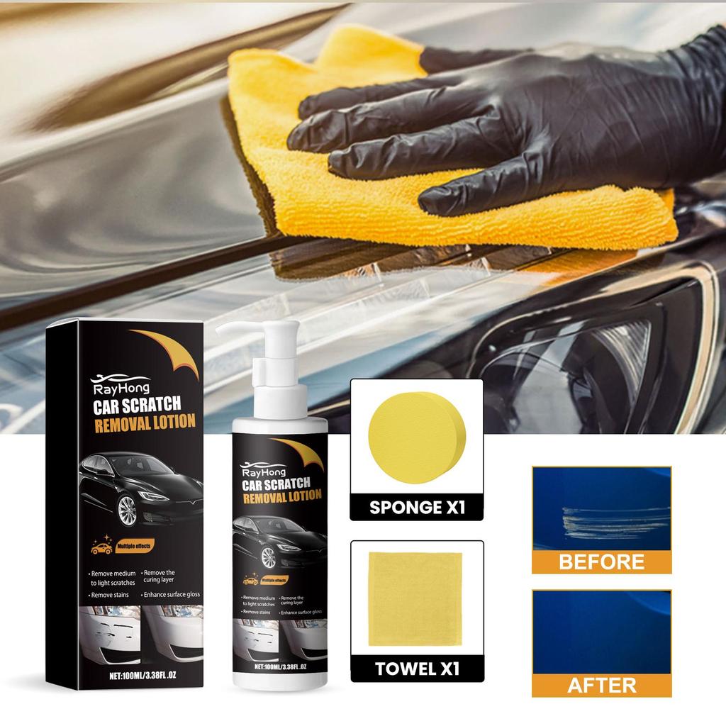 100ml Car Scratch Emulsion Car Paint Scratch Polishing Maintenance Renovation Cleaning Brightening Repair Fluid