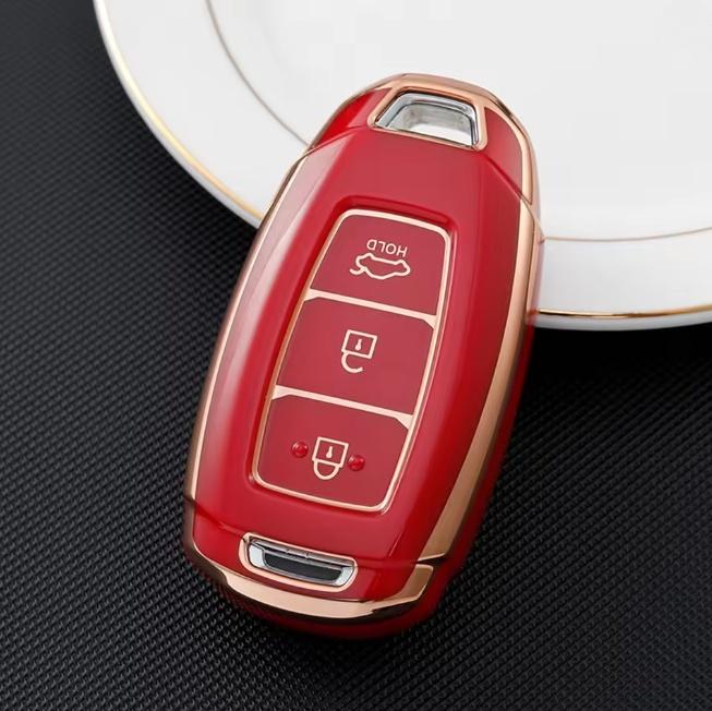 3/4 Tasten TPU Autoschlüsselanhänger Hülle Schlüsselanhänger Abdeckung Für Hyundai I30 Ix35 KONA Encino Solaris Azera Grandeur Ig Accent Santa Fe Palisade Schlüsselanhänger