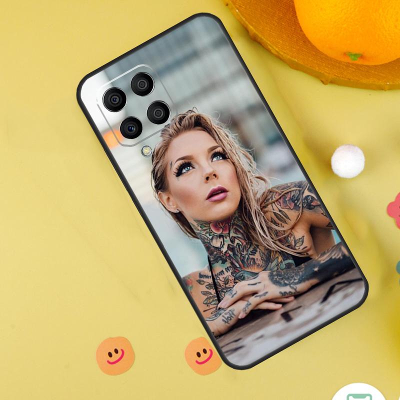 Sexy Tattoo Girl Case For Samsung Galaxy M31 M32 M12 M52 M21 M15 M55 M56 M36 M16 M06 M13 M33 M53 M14 M34 M54