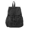 Denim Backpack Women's Travel Lightweight Drawstring Backpack