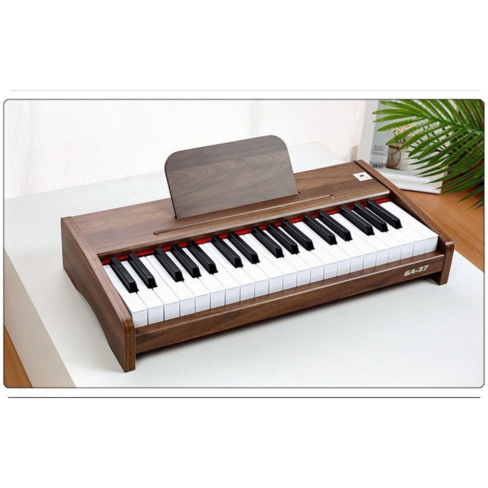 2537 Tasten Kinderklavier Berührungsempfindlich 22 mm Standardtastatur Elektronische Klaviertastatur Holz Professionelles Mini-Klavier