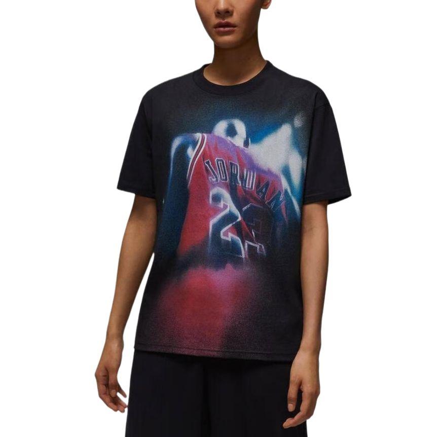 

Jordan Gfx Spt Df Ss Mj Comfortable Crew Neck Pullover Short Sleeve T-Shirt Women T-Shirts IB1964-010 S