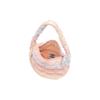 New CARLYN Polyester Cloud Bag Handbag Medium Size Women's Light Pink H73116030PP