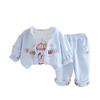 Kids Casual Long-Sleeve Set, Comfortable Daily Wear Outfits