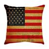 Independence Day Pillowcase Cartoon  Linen Digital Printing Pillowcase
