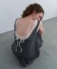 Obeodyupeulleeo Cotton Balloon Mini Dress_Charcoal