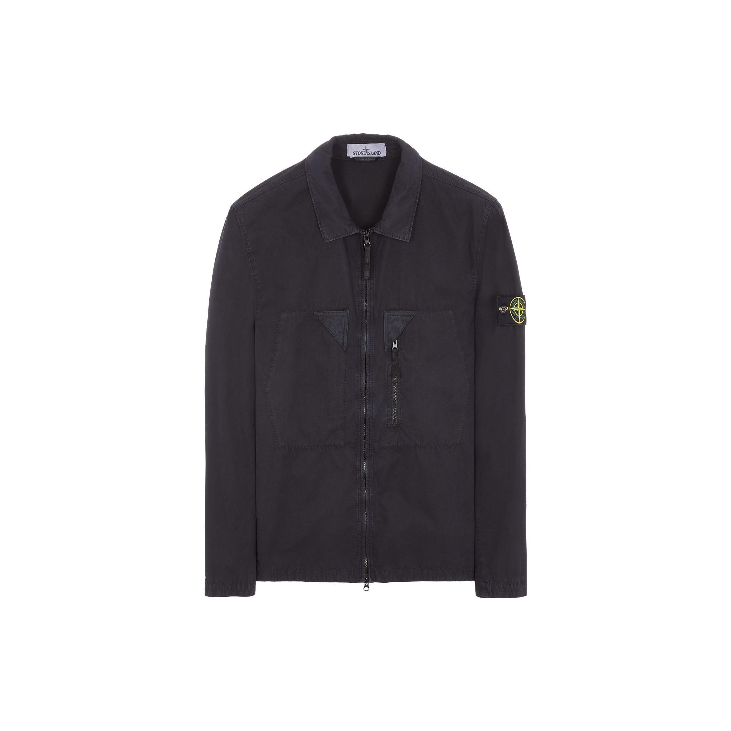 

STONE ISLAND Ss23 Нейлоновая серия Meta Винтажная куртка с роговыми пуговицами, одинарным карманом, боковой молнией, легкая куртка, унисекс 7815106WN-V0120 S