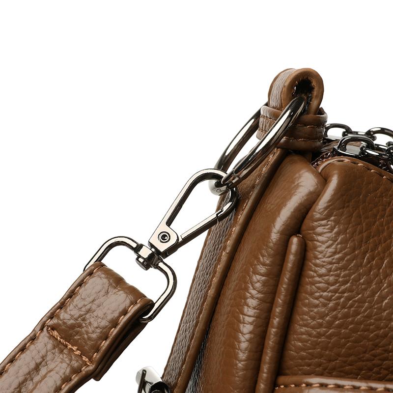 Ladies Soft PU Hobo Bag Adjustable Strap Casual Versatile Crossbody Shoulder Purse Handbag