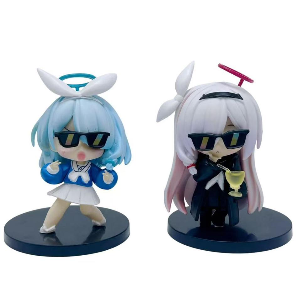 8cm Anime Blue Archive Figurine Model Action Figures PVC Birthday Toy Gifts Model