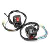 Motorcycle Switches 7/8" Handlebar Mount Start Stop Off On Off Button Side Switches 12V For ATV Motorcycle