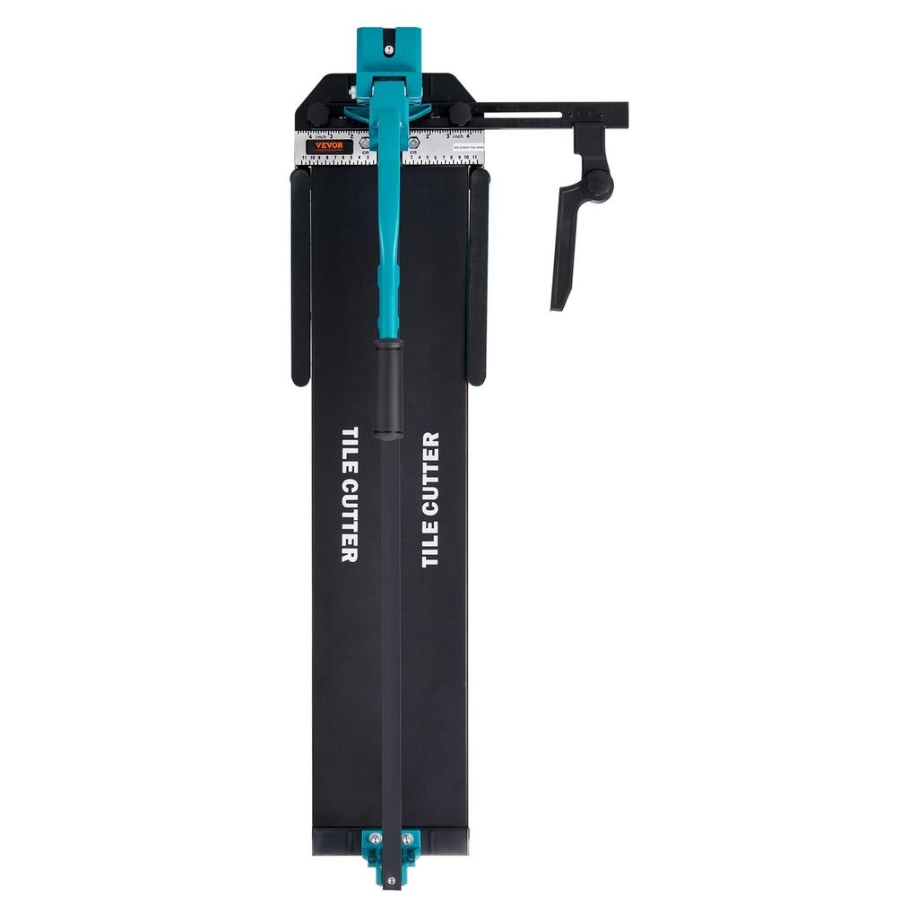 Manual Tile Cutter, 800mm, Porcelain Ceramic Tile Cutter with Tungsten Carbide Cutting Wheel, Infrared Positioning, Anti-Skid Feet, Durable Rails for
