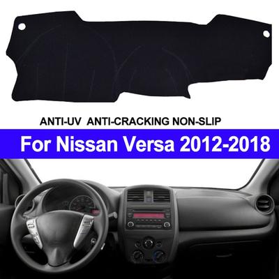 Car Dashboard Cover Dash Mat Anti-Sun For Nissan Versa 2012-2018