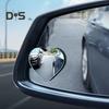 2Pcs Heart Shaped Blind Spot Mirrors for Cars Anti-breaking Convex Rearview Mirror Wide Angle Convex Mirror Stick-On Side Mirror for Enhanced Safety