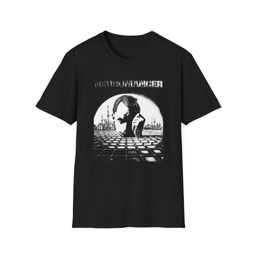 

neuromancer 1984 novel by william gibson book cover tshirt Unisex T-Shirt S