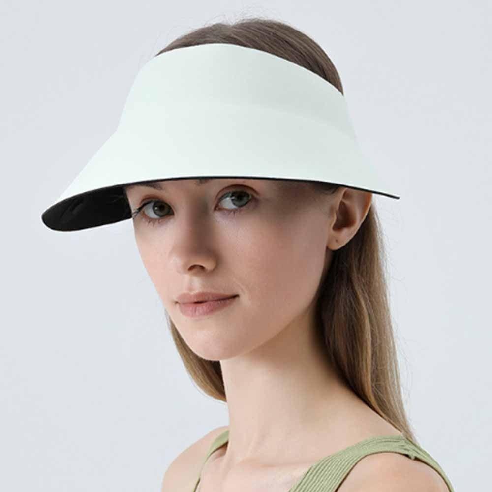 Hollow Top Outdoor Sun Cap UV Protection Full Face Mask Dustproof Magnetic Sun Hat Outdoor Sports