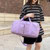 Women's Lightweight Travel Bag with Shoe Compartment - Multifunctional Gym Bag with Wet/Dry Separation