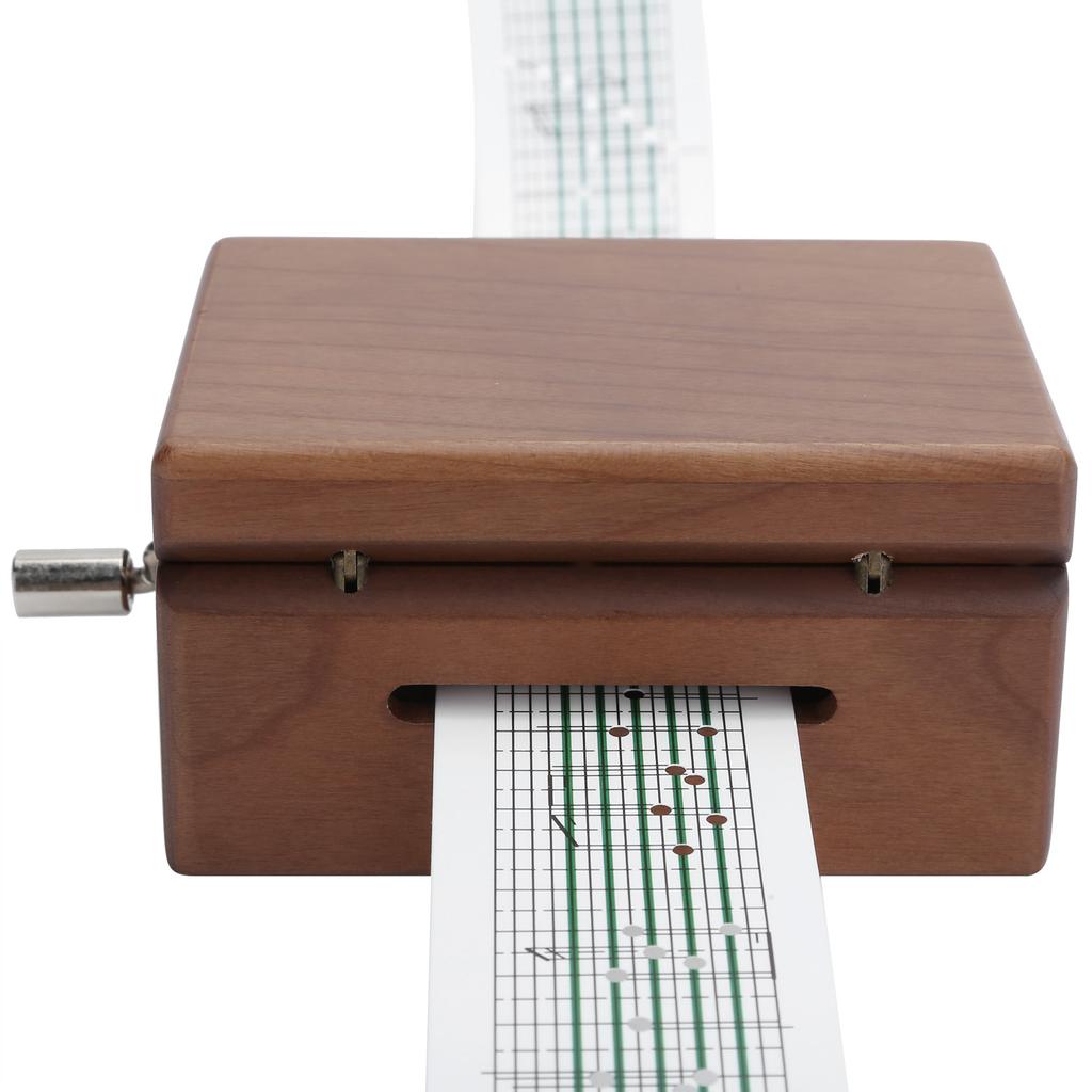 Paper Strip DIY Music Box Handcrank Musical Box Gift Boys Girls Children Birthday Christmas