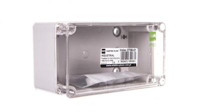 Industrial Hermetic Box N/T 135X74X72 Ip65 Gray 2705-01