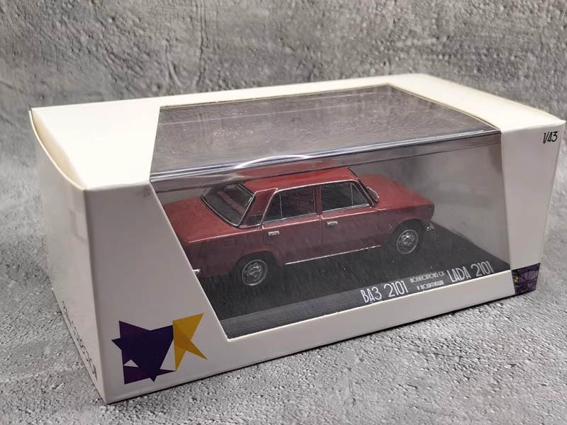 1/43 Russisches EVR43 BA3 LADA 2101 Klassische Vintage Kollektion Modell Spielzeug Auto Geschenke