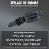 Cruise Control Stalk Switch for Citroen BERLINGO C5 C6 C8 XSARA Peugeot 206 307 308 3008 406 407 607 807 PARTNER 96637157XT