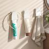 Clothespin Bathroom Towel Holder Wall-Mounted Storage Hanger Cap Creative Wooden Towel Clip Wall Mounted Bathroom Towel Holder