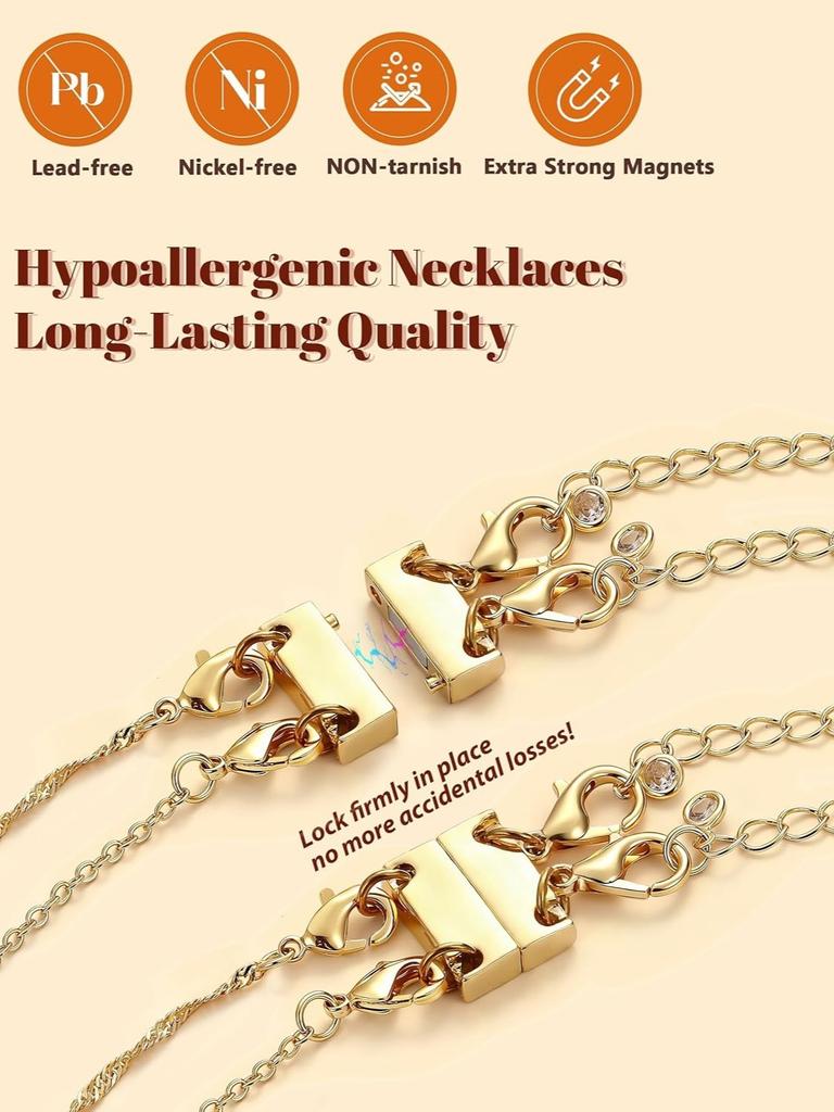 Bobisty Layered Necklaces for Women 14K Gold Plated Choker Dainty Necklace with 5A Cubic Zirconia Pendant Jewelry Birthday Gifts