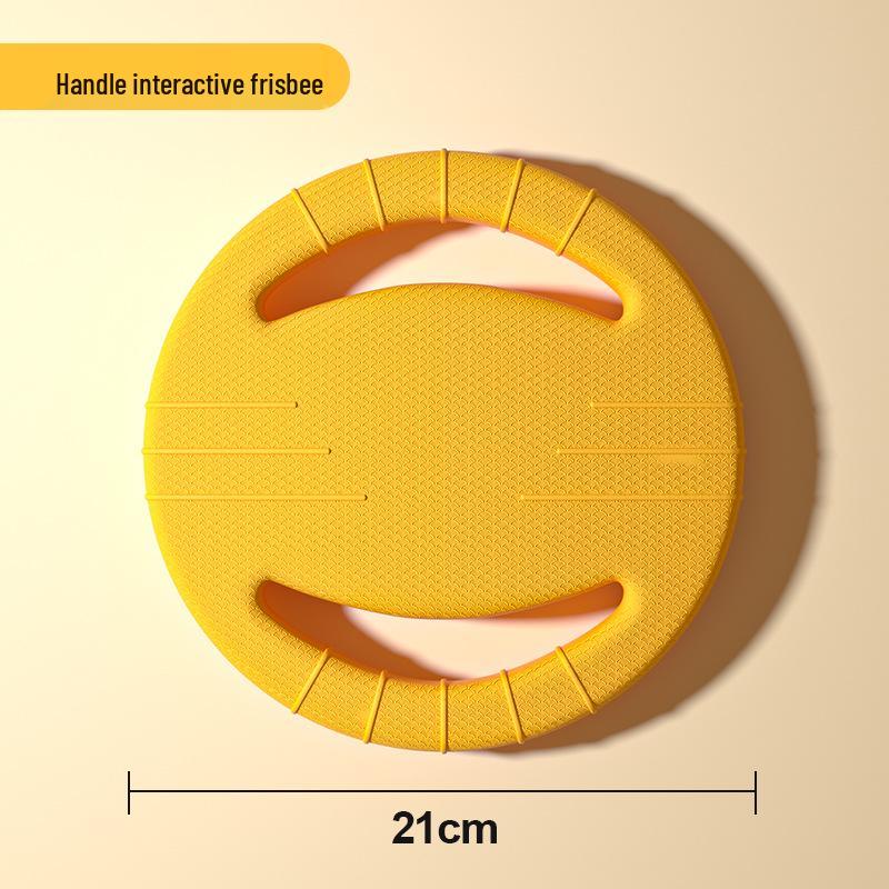 EVA Bite-Resistant Dog Frisbee & Teething Ring for Large Dogs