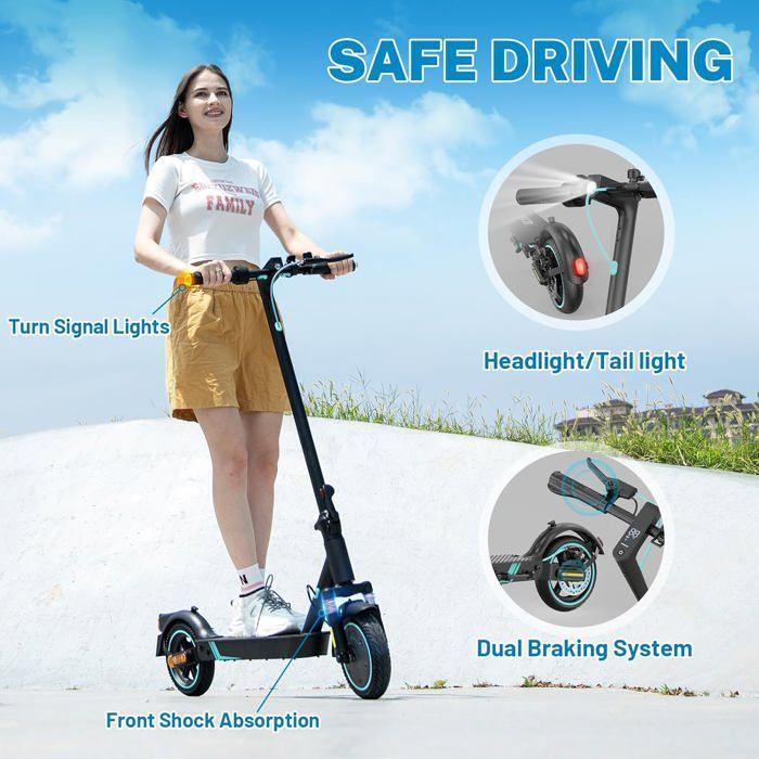 RCB Elektrická koloběžka 500W – 8,5" Pevné pneumatiky – 25 km/h – Dojezd 23-30 km – Aplikace RCB