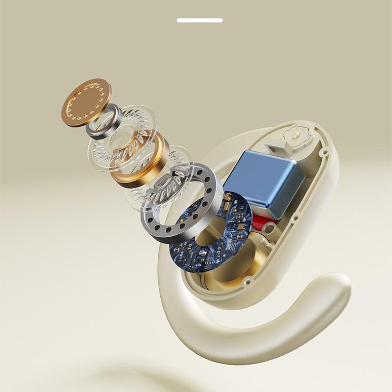 Écouteurs Bluetooth sans oreille OWS Écouteurs de sport avec longue endurance et réduction du bruit