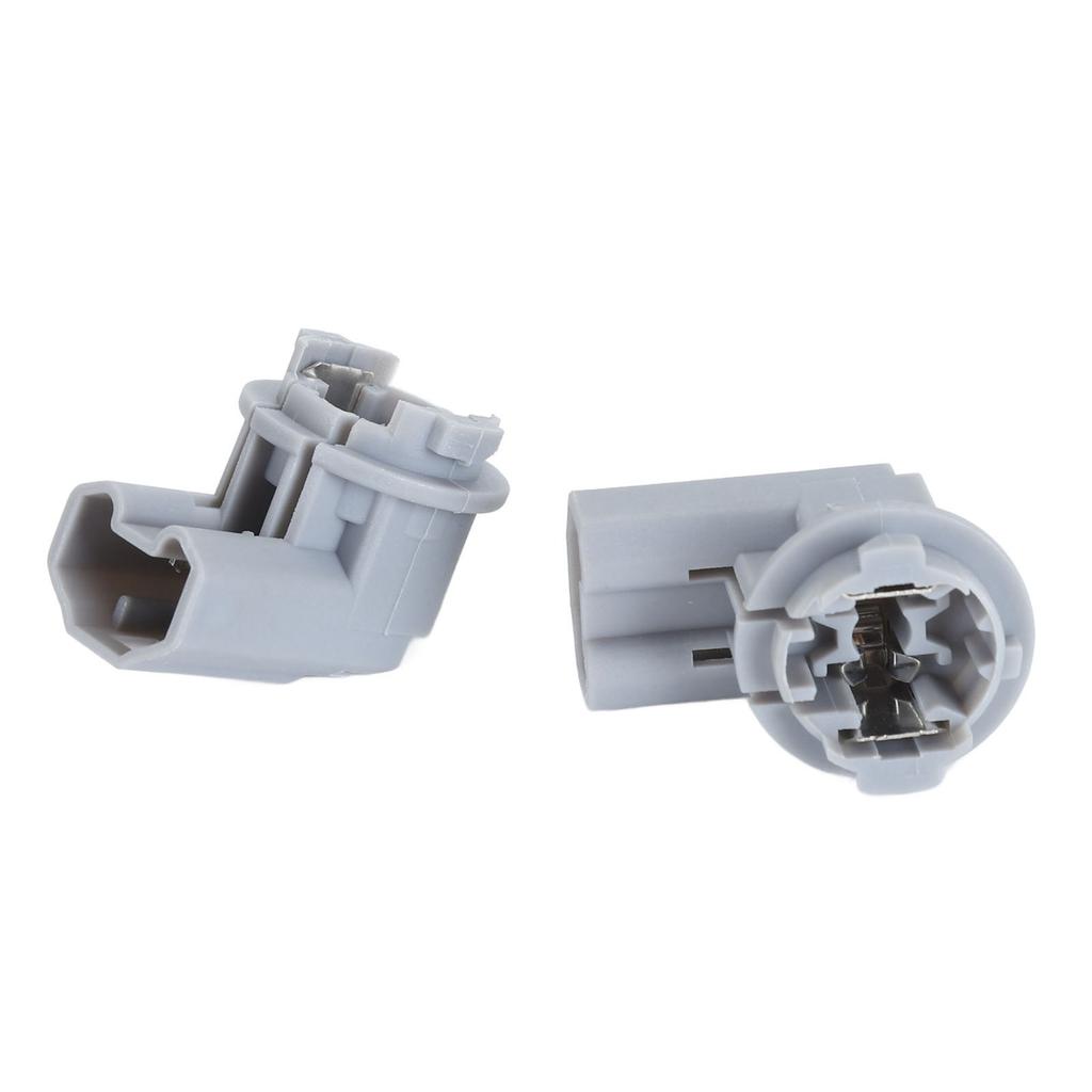 2Pcs Rear License Plate Lamp Holder Socket 90075‑60037 License Plate Light Plug Socket for Sienna Camry Corolla Matrix