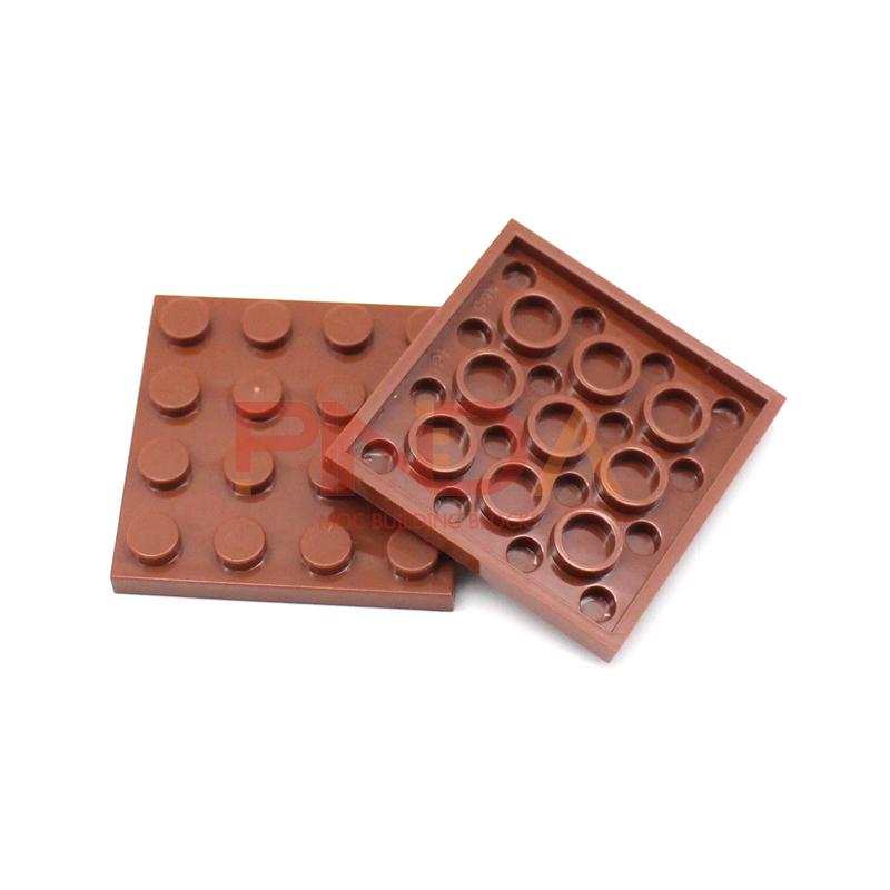 4x4 Dots Baseplate 10PCS Buiding Blocks 3031 DIY Classic Developing Educational MOC Bricks Bulk Parts Construction Set