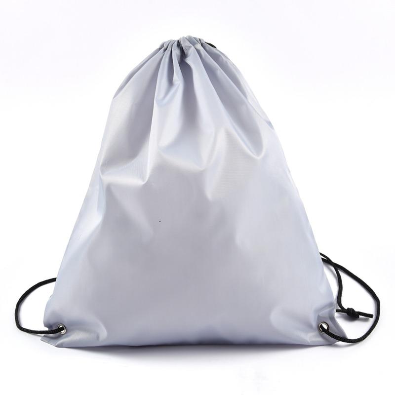 Waterproof Gym Bag Drawstring Sack Fitness Travel Outdoor Backpack DIY Daybag Shopping Bags Swimming Basketball Yoga Sports Bag