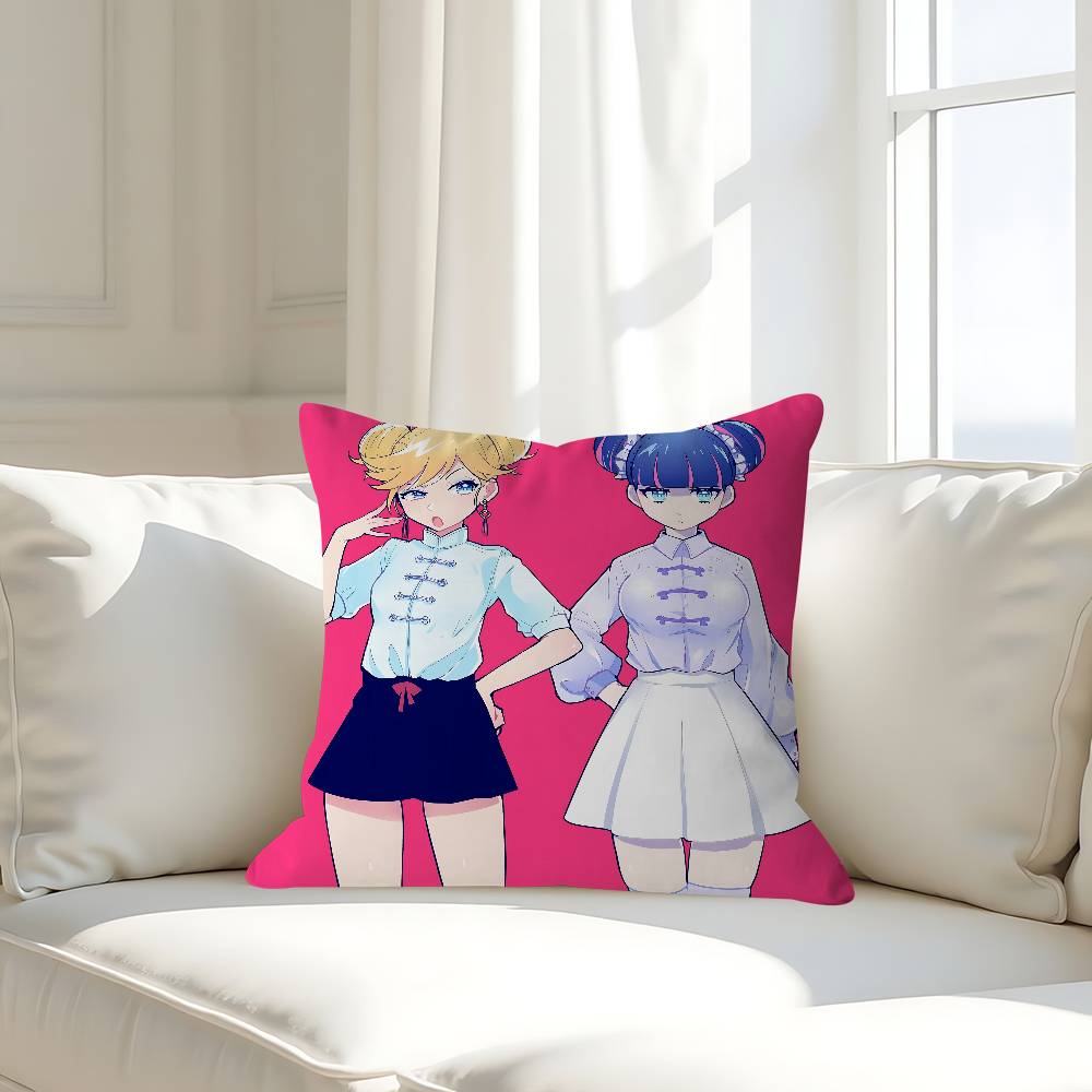 Cartoon The P-Panty S-Stocking Pillow Covers Cartoon Sofa Decorative Home Double-sided Printing Short Plush Cute Cushion Cover