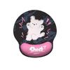 Shock Puppy Wrist Rest Set, Ergonomic Gel Support Mouse Pad & Keyboard Rest, Unisex Gaming Desk Supplies