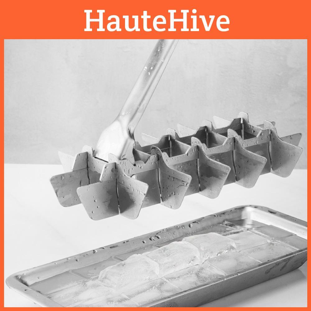 High-quality 304 Stainless Steel Ice Cube Maker Mold For Diy Ice Cubes Freezing Tray