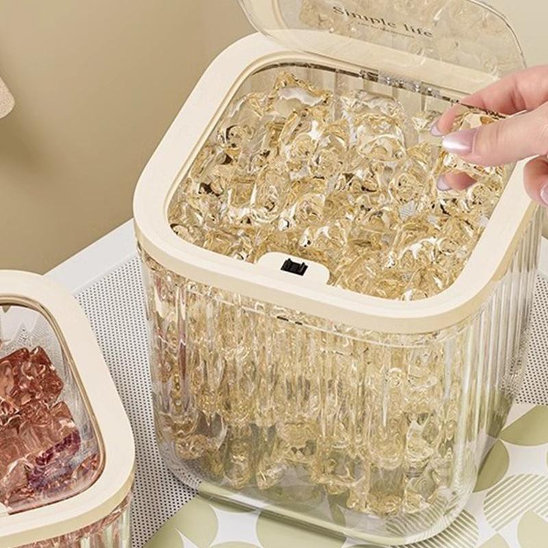 1 Stück Waschmittelkapselbehälter Großes Fassungsvermögen Waschmittel Aufbewahrungsbox Waschpulver Duftperlen Organizer Feuchtigkeitsdicht