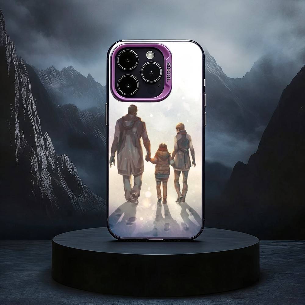 

D-Detroit Become-Human Phone Case For iPhone17,16,15,14,13,12,11 Plus,Pro Max Black Candy silver phone case iPhone12PRO