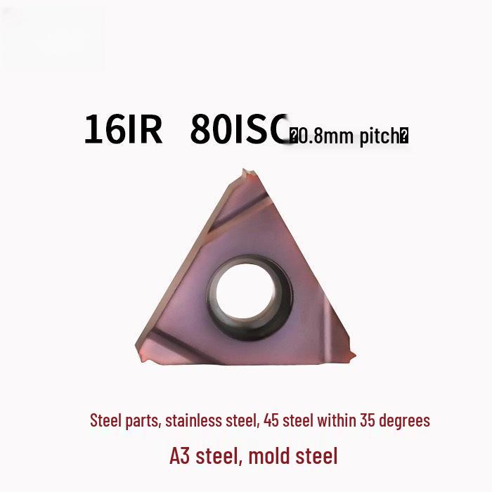 Haojiang AG60 CNC Threading Inserts Tool Holder for Internal/External Threads In Stainless Steel
