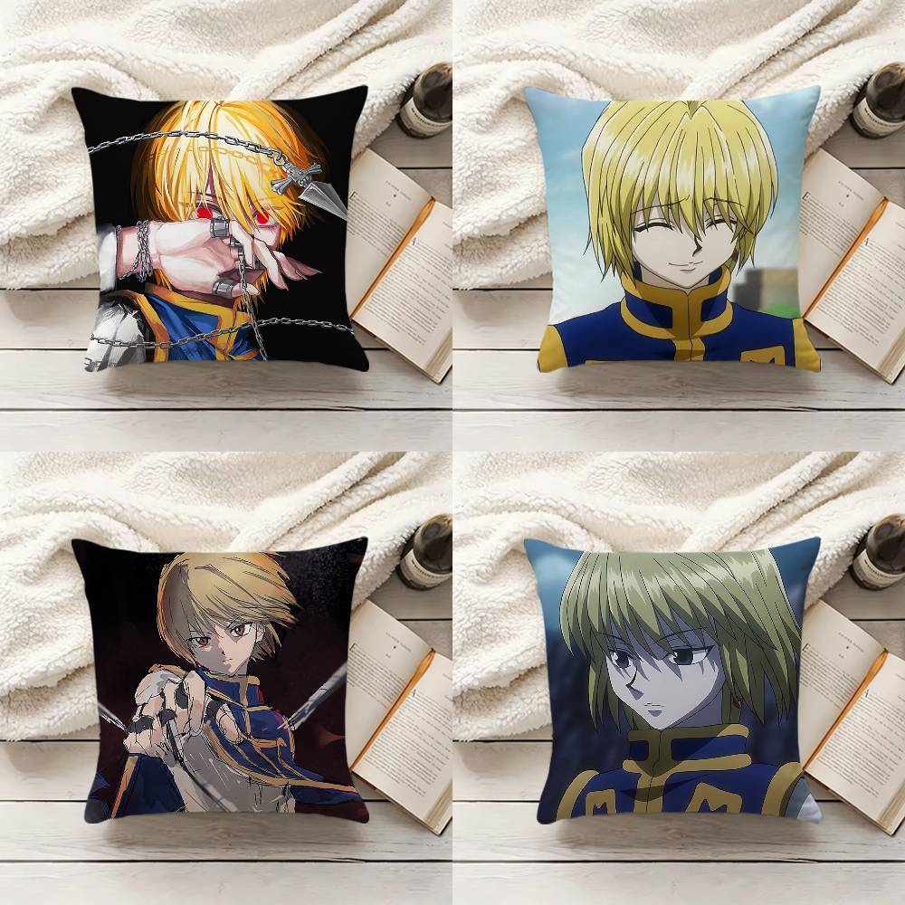 HHunter X HHunter KKurapika Pillow Cover Sofa Cushion Cover Home Room Decoration Children Gift