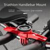 Aluminum Zinc Zinc Alloy Bicycle TT Bar Stopwatch Holder Multifunctional Bicycle Sports Camera Base  Sports