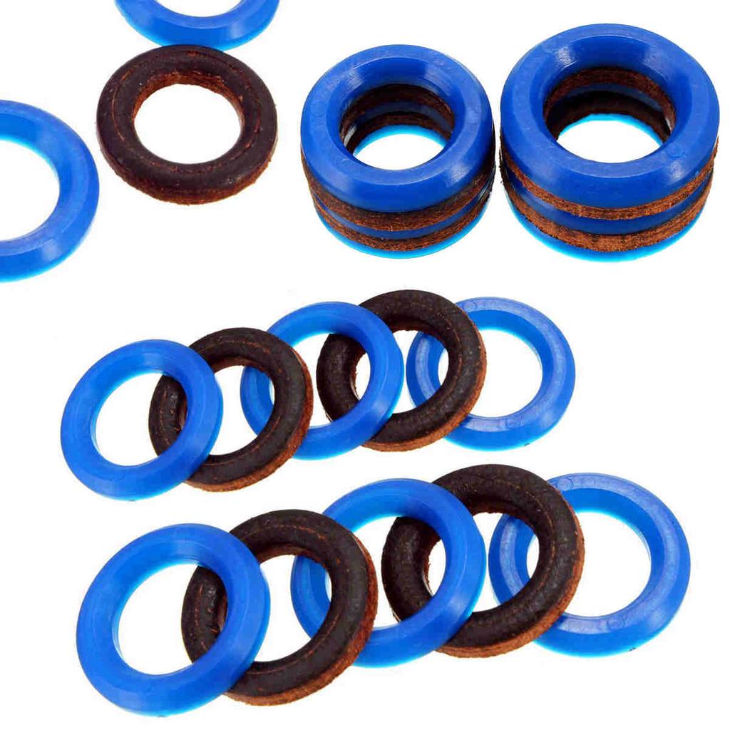 11Pcs Airless Spray Seal Ring Repair Set 244194 For Spraying Machine Blue&Black