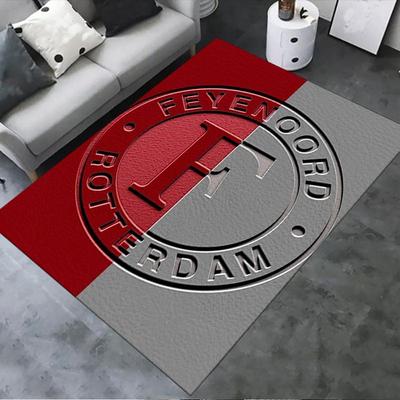 2025 Nový koberec Feyenoord pro obývací pokoj, ložnici, domácí dekoraci pohovky, dětskou hrací protiskluzovou podložku 54
