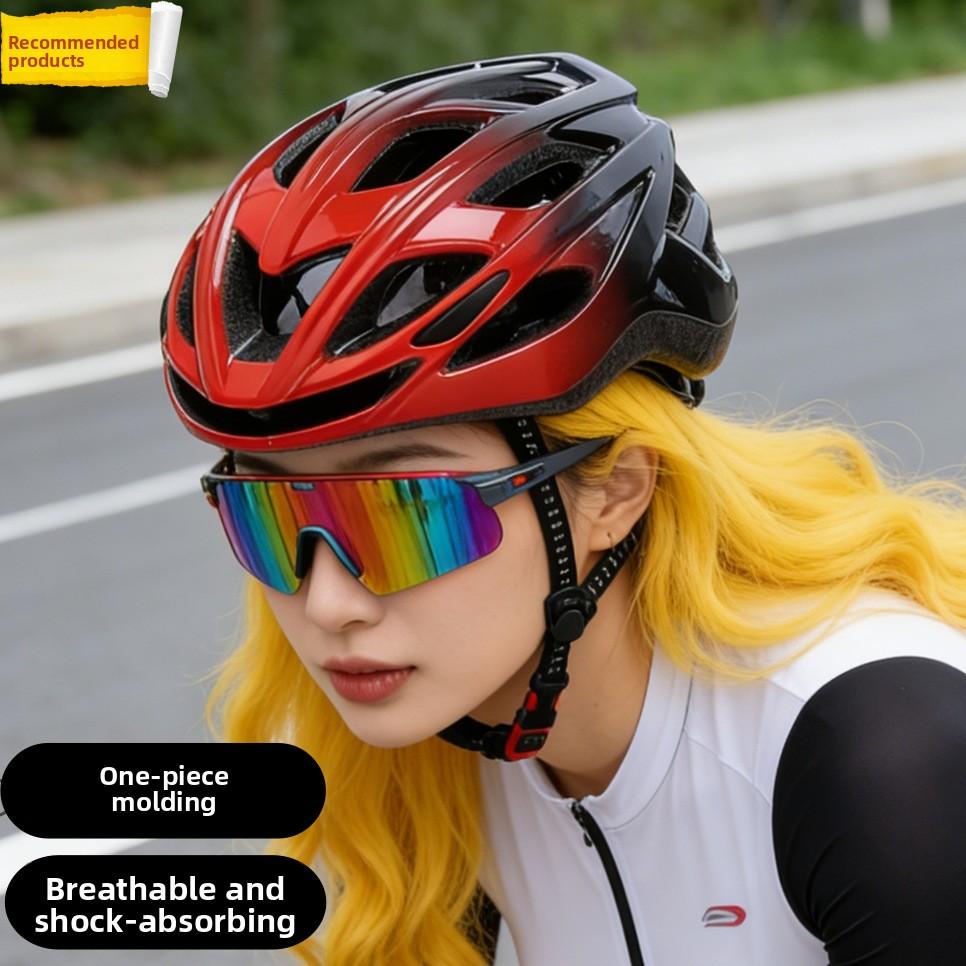 Bike Helmet Men's Summer Mountain Bike Road Bike Balance Bike General Safety Helmet Women's Cycling Gear