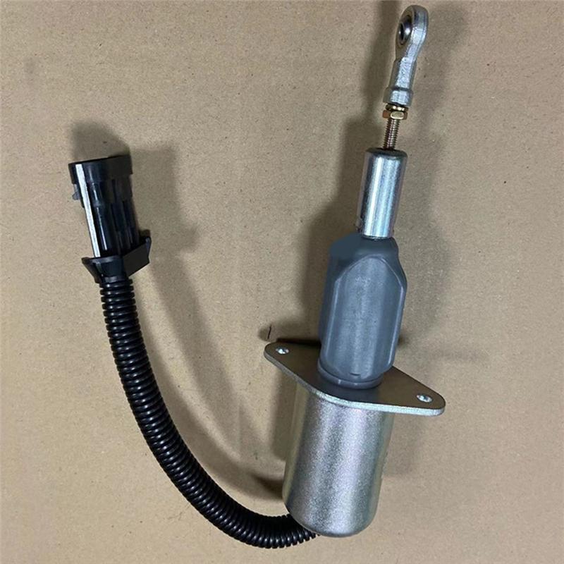Engine Fuel 12V For Cumm 6Ct Engine Fuel System Shutdown Solenoid Valve 3939019 SA-4335-24 SOL22024 Fuel Pump Switch