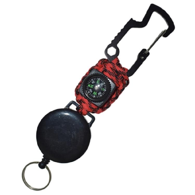 Extendable Keychains Clip Badges Holder Heavy Duties Coiled Steel Cable Rope