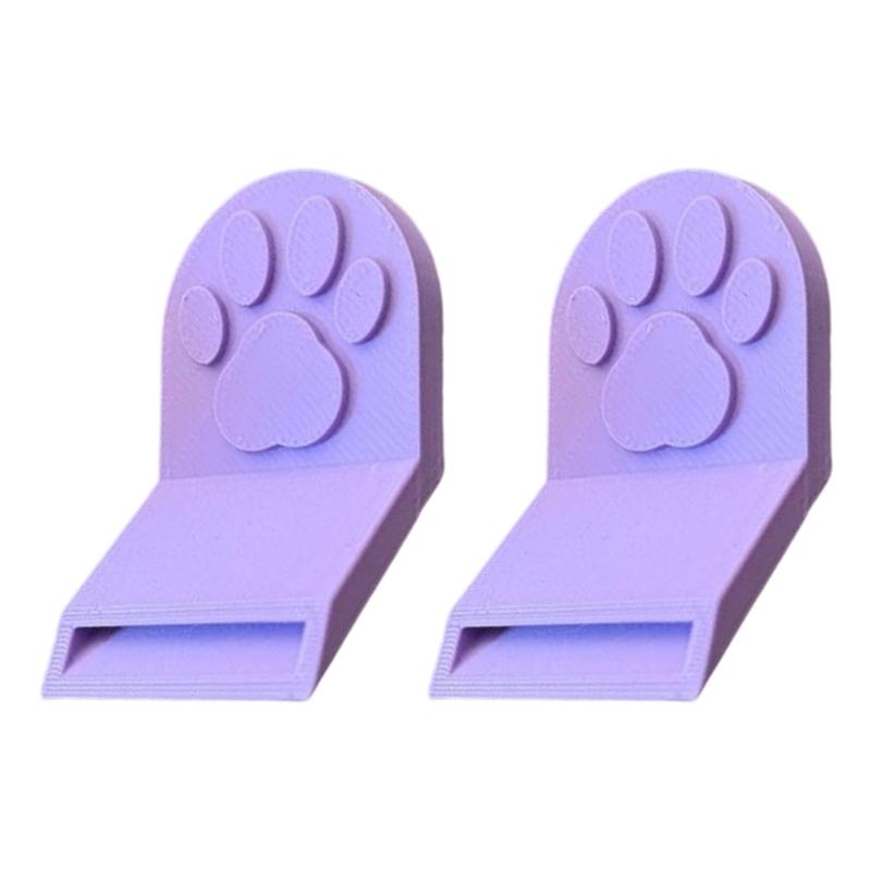 

2 Piece Ergonomic Pet Food Can Opener Tool Universals For Various Cats Dog Can Tab Lifter Durable Kitchen Gadget фіолетовий