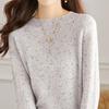 Srcr Women's 100% Pure Cashmere Loose-Fit Pullover Sweater