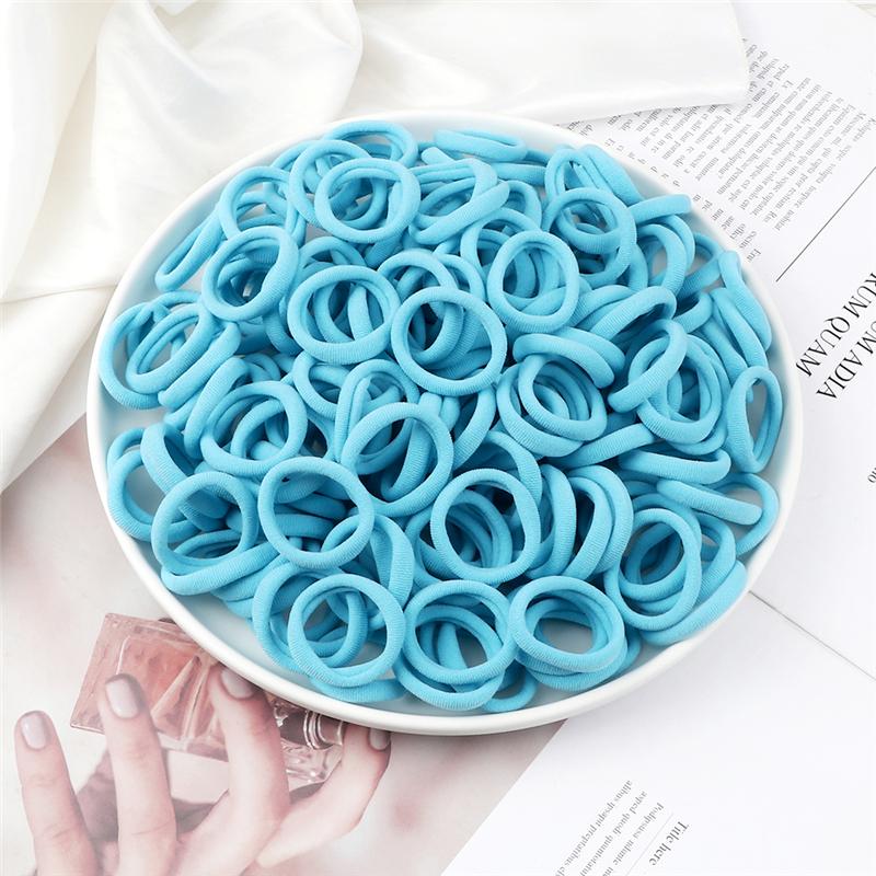 30/50/100 buc/Set Colorate Mici Elastice de Păr Fete Drăguțe Elastice de Păr cu Elasticitate Ridicată Accesorii de Păr pentru Copii Suport Coadă de Cal Bandă de Păr