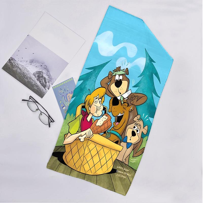 Yogi Bear Show Fashion Beach Towel: Ideal for Summer Adventures Soft, Absorbent and Quick Drying Suitable for Swimming and Bathing
